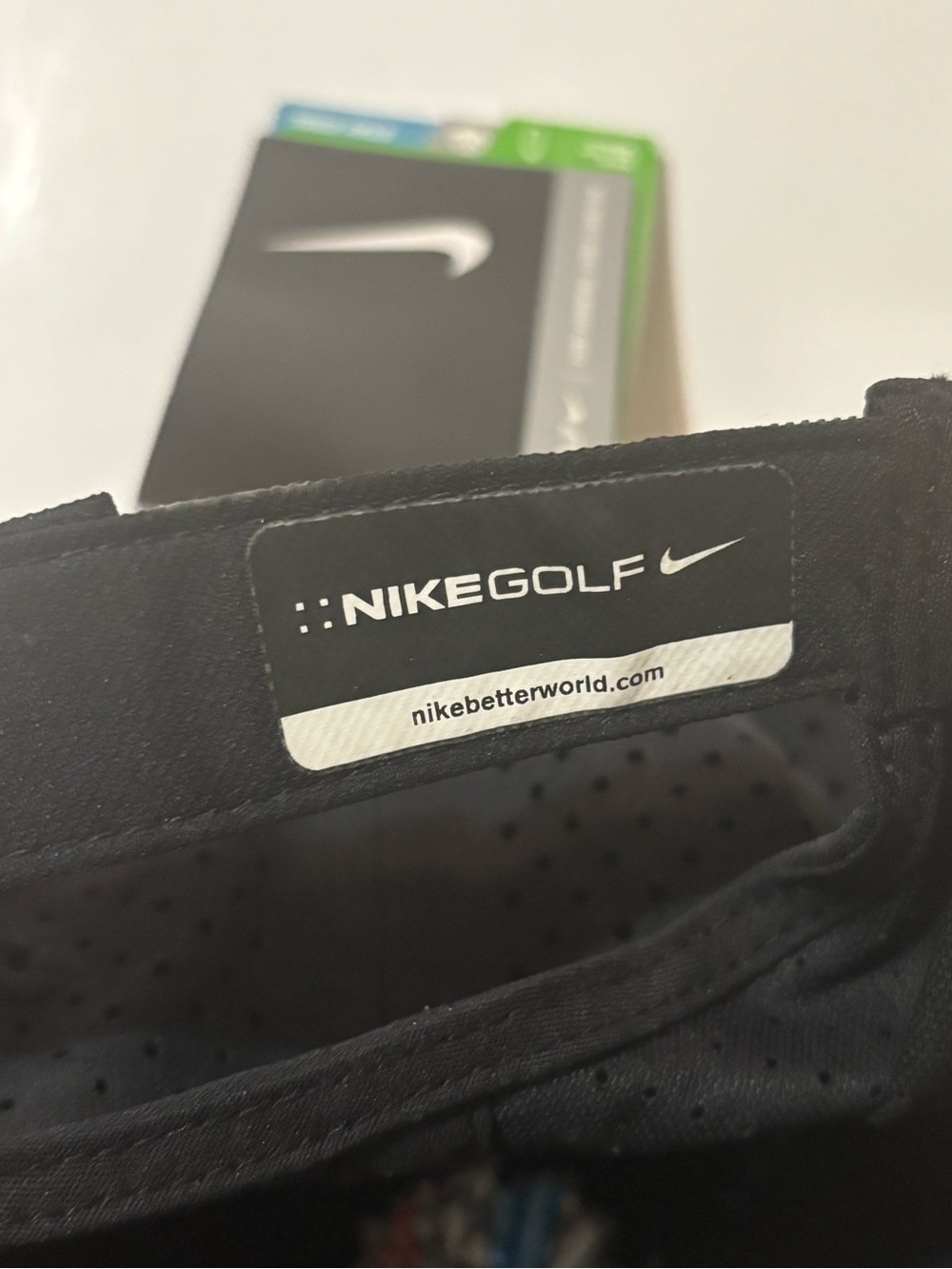 Nike Black Cap with Multicolor Indianapolis Speedway Emblem - Picture 9 of 9